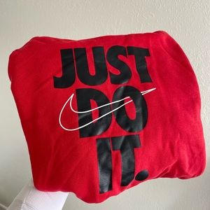 Red Nike Medium Hoodie Unisex